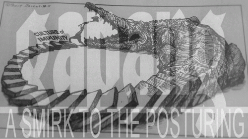 A Smirk to the Posturing